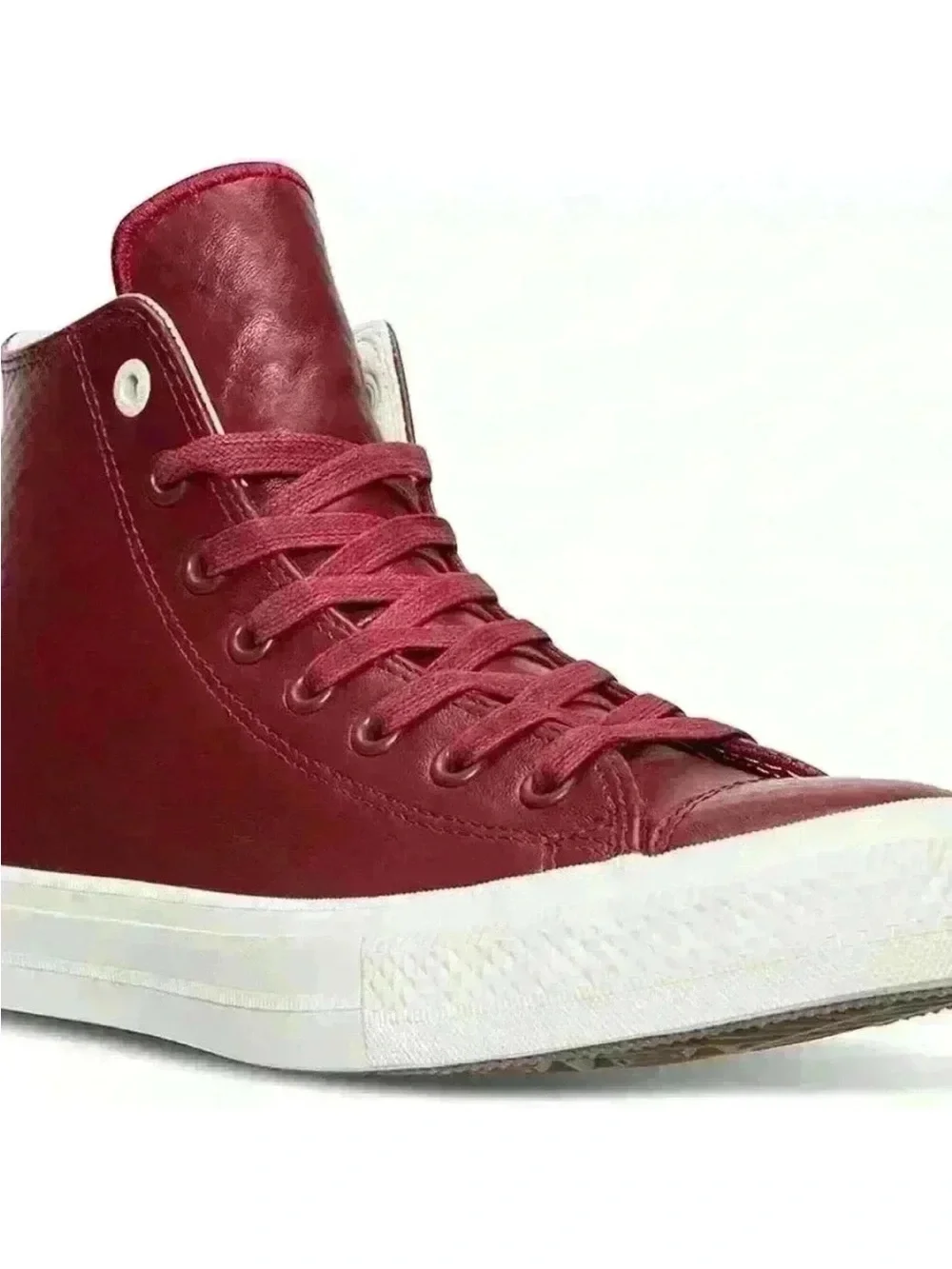Converse Red High-Top Sneakers - Picture 4 of 5
